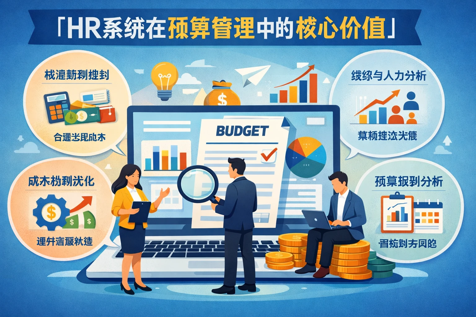HR系统在预算管理中的核心价值