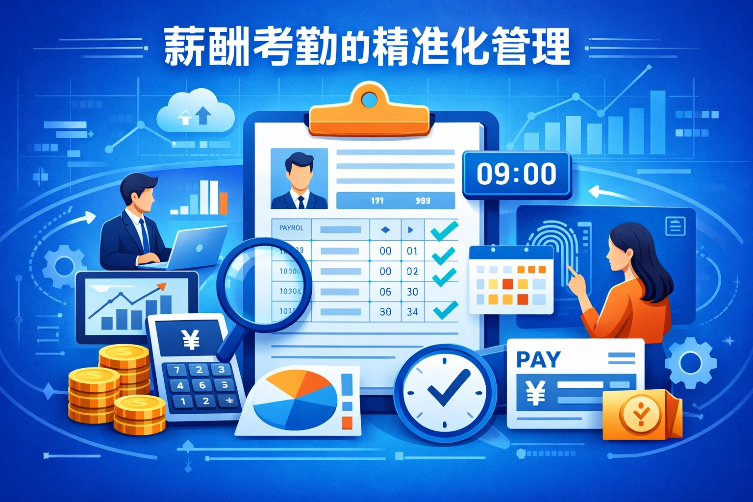 薪酬考勤的精准化管理