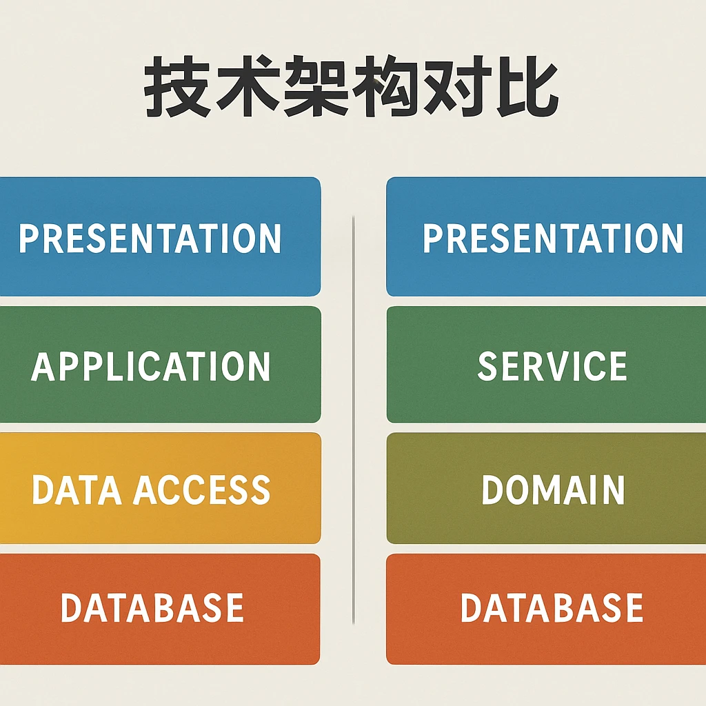 技术架构对比
