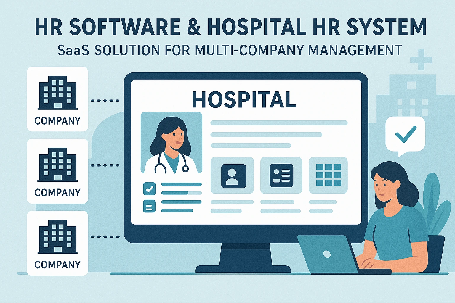 人力资源软件与医院人事系统：多公司管理下的SaaS解决方案