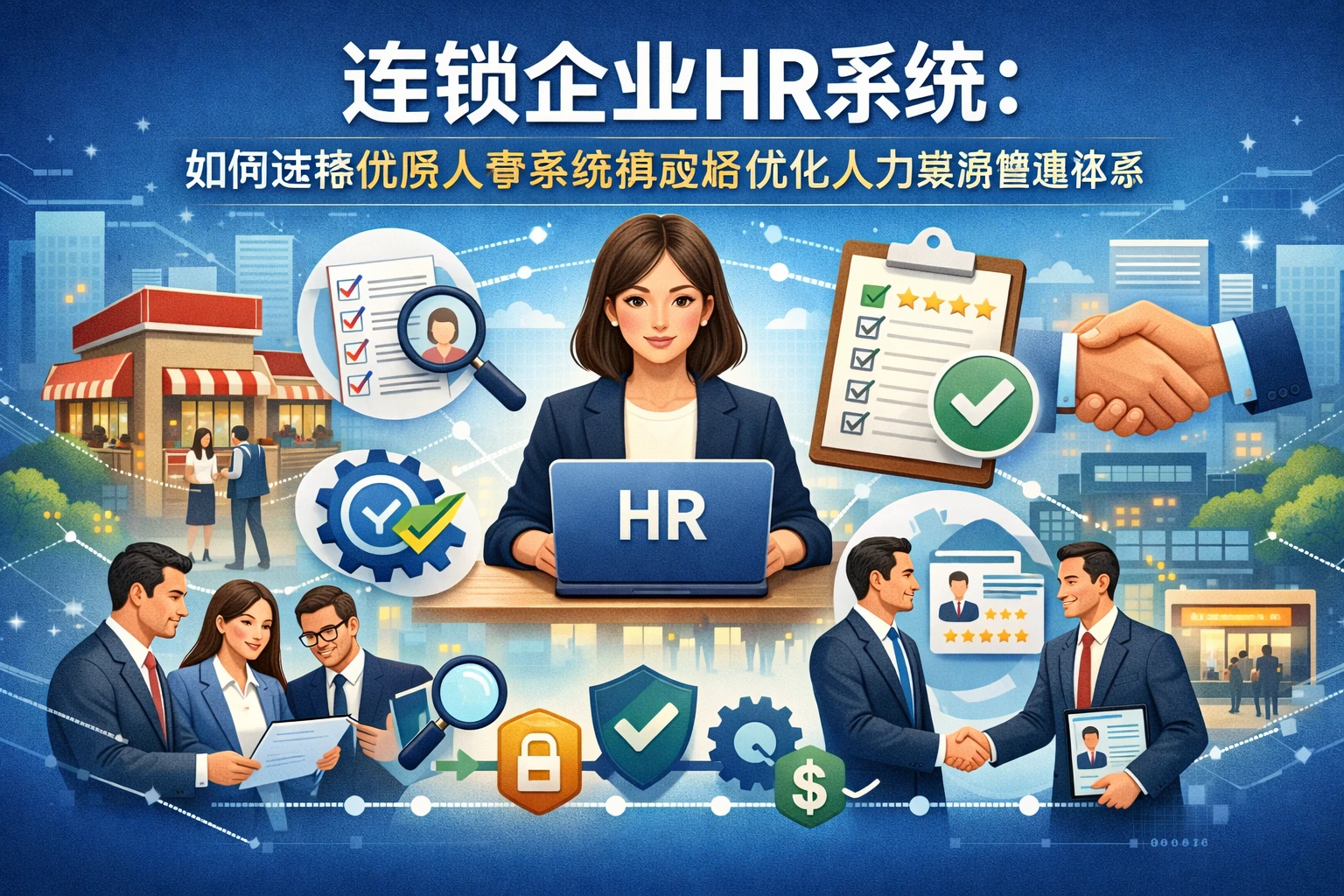 连锁企业HR系统:如何选择优质人事系统供应商优化人力资源管理体系