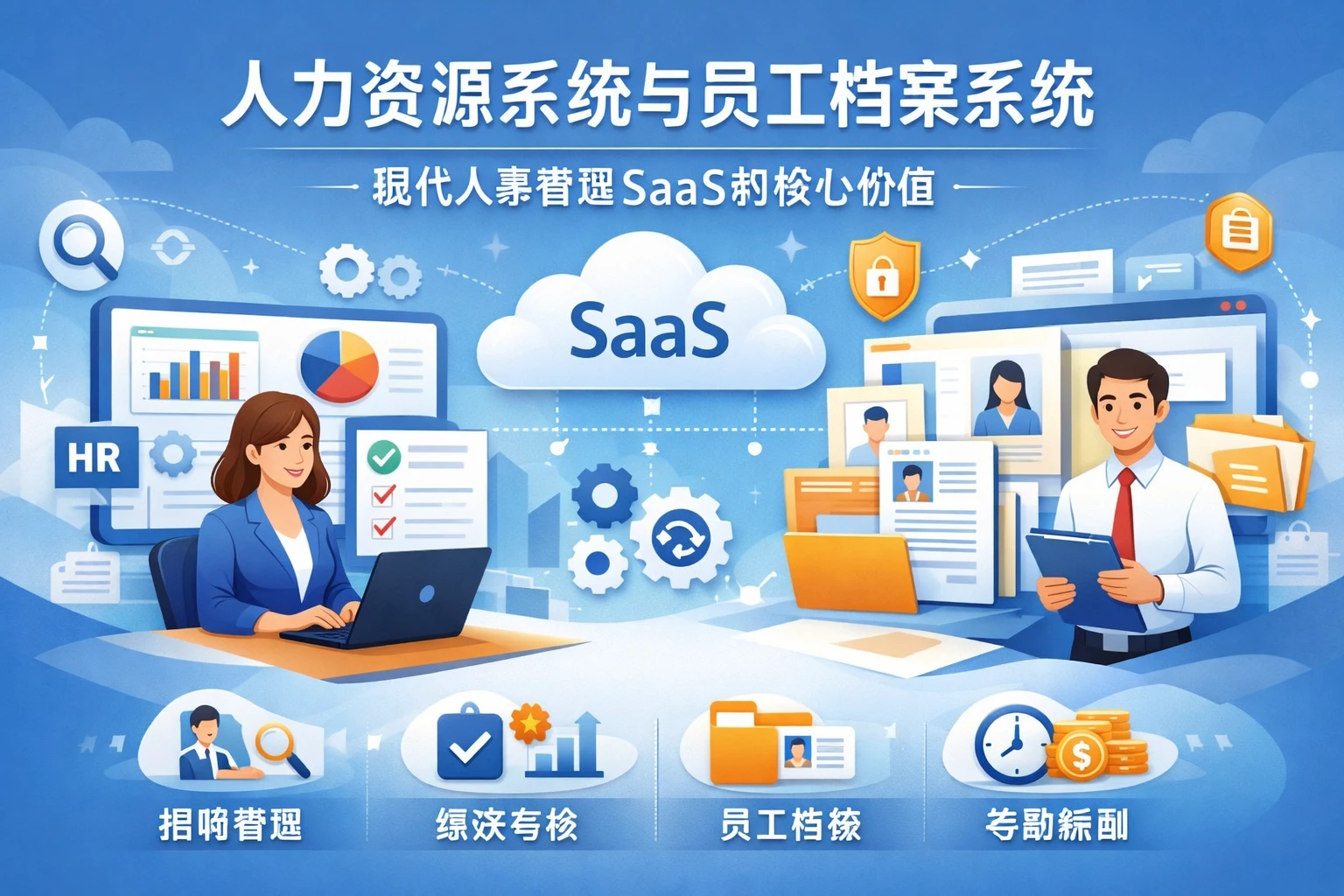 人力资源系统与员工档案系统：现代人事管理SaaS的核心价值