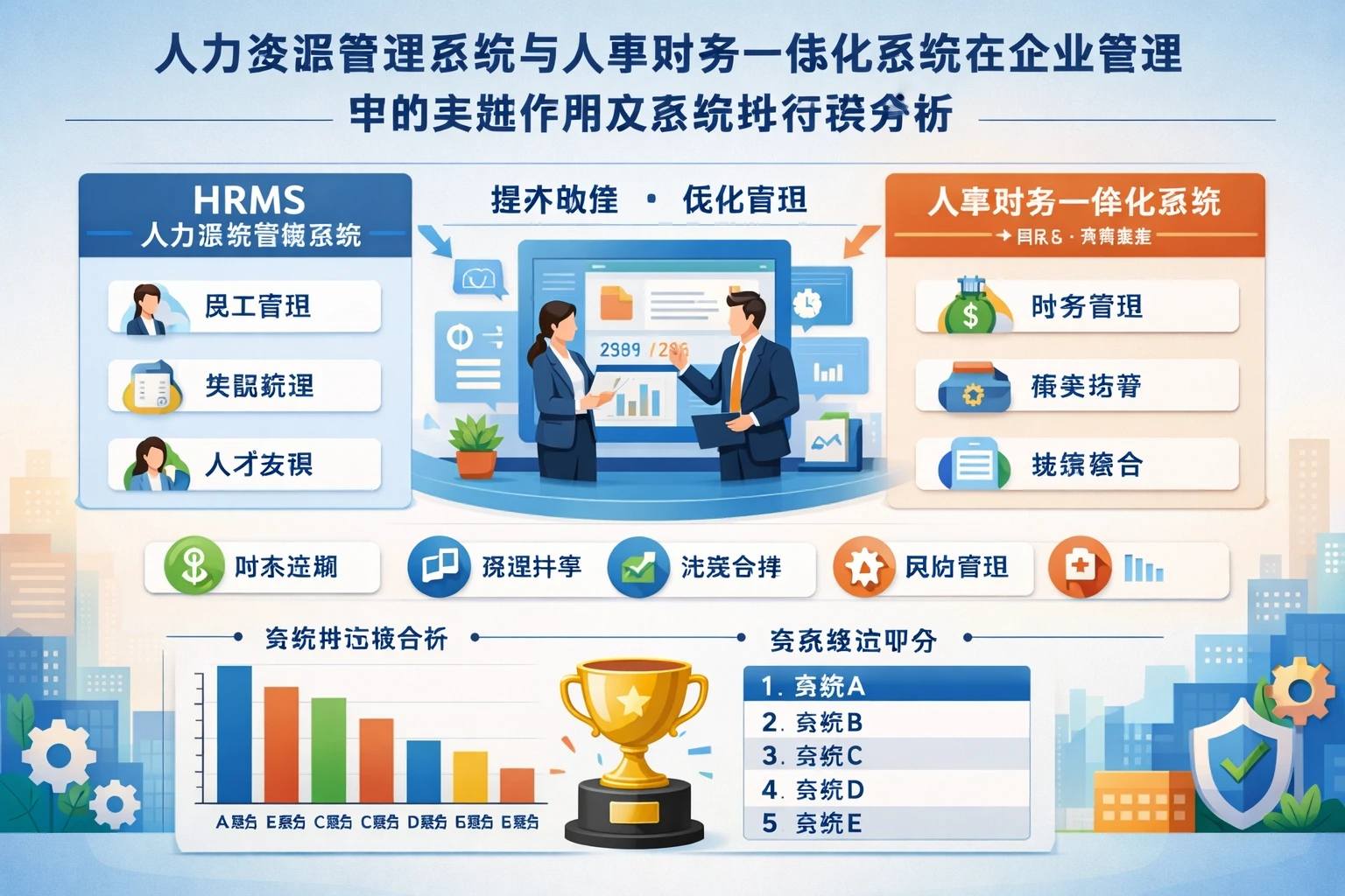 人力资源管理系统与人事财务一体化系统在企业管理中的关键作用及系统排行榜分析