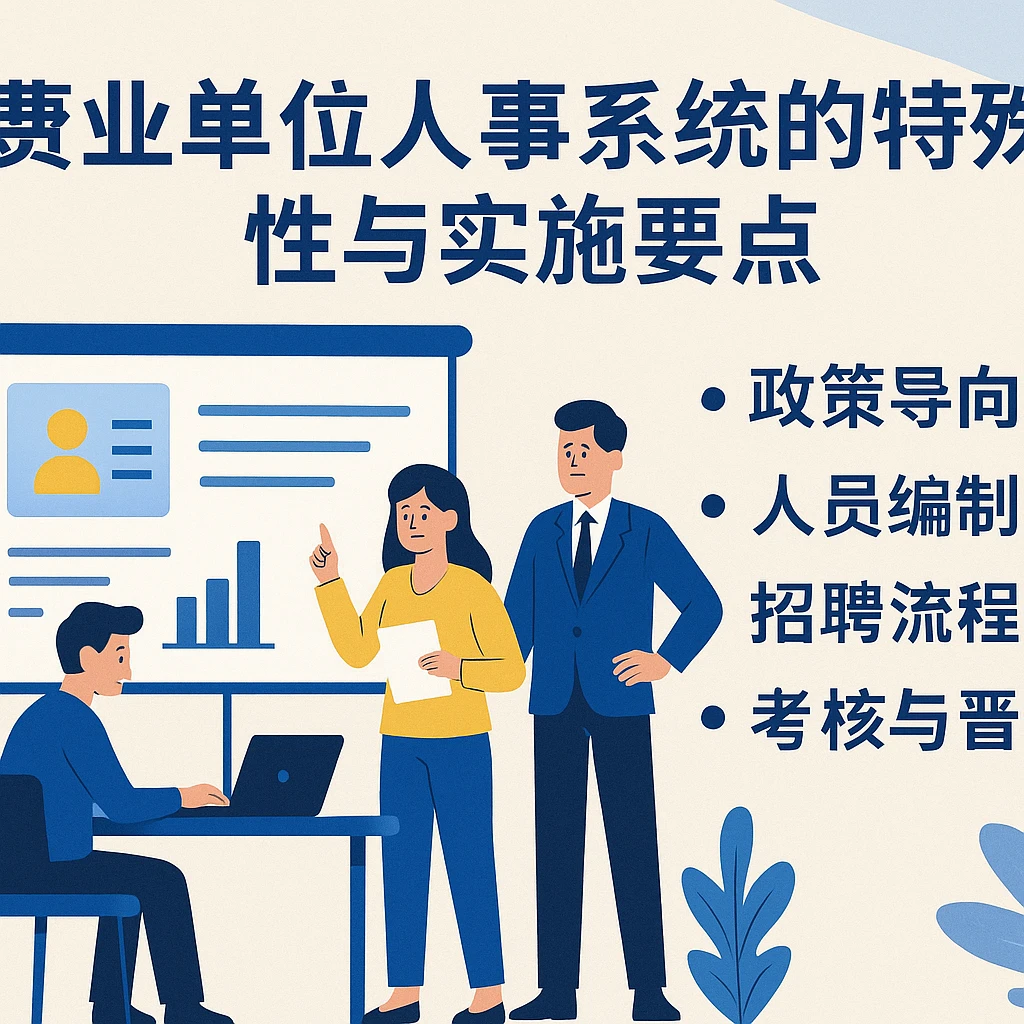 事业单位人事系统的特殊性与实施要点