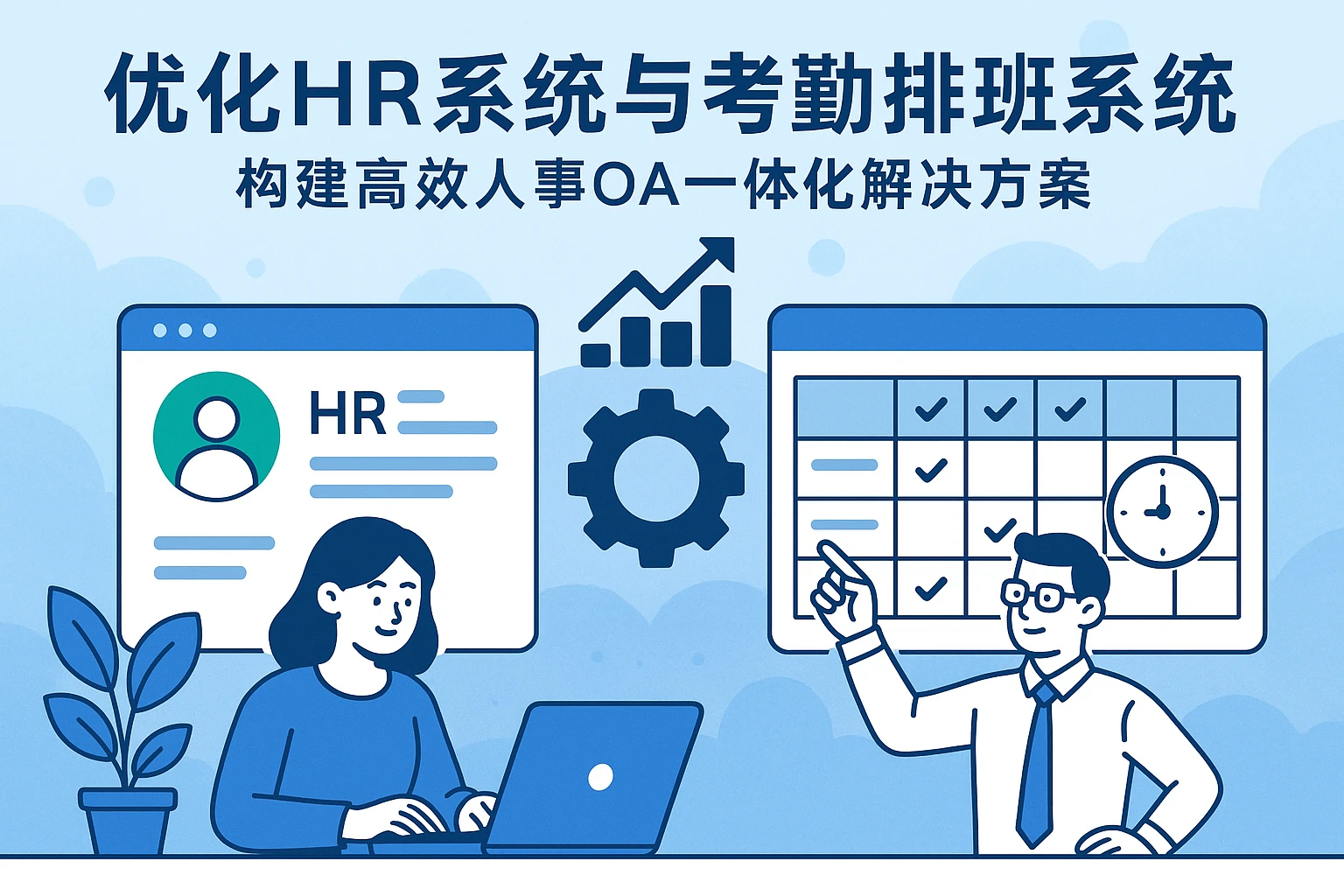 优化HR系统与考勤排班系统:构建高效人事OA一体化解决方案
