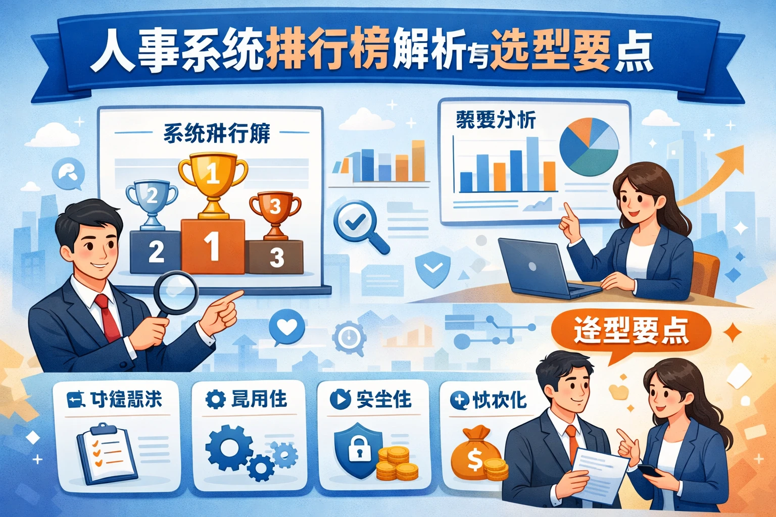 人事系统排行榜解析与选型要点