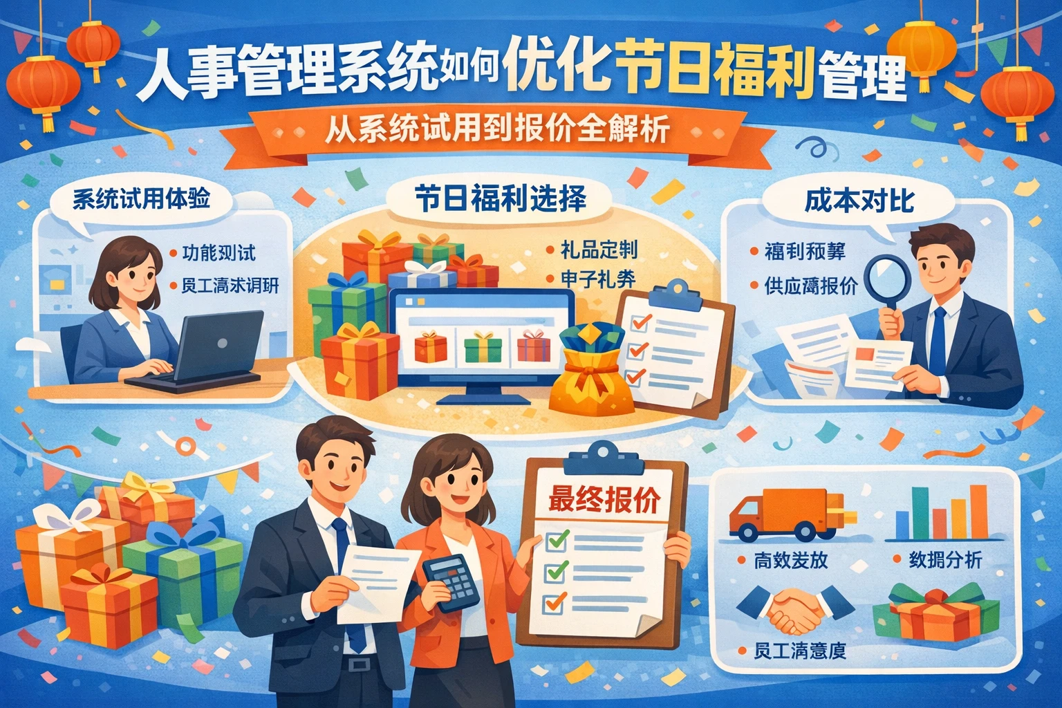 人事管理系统如何优化节日福利管理：从系统试用到报价全解析