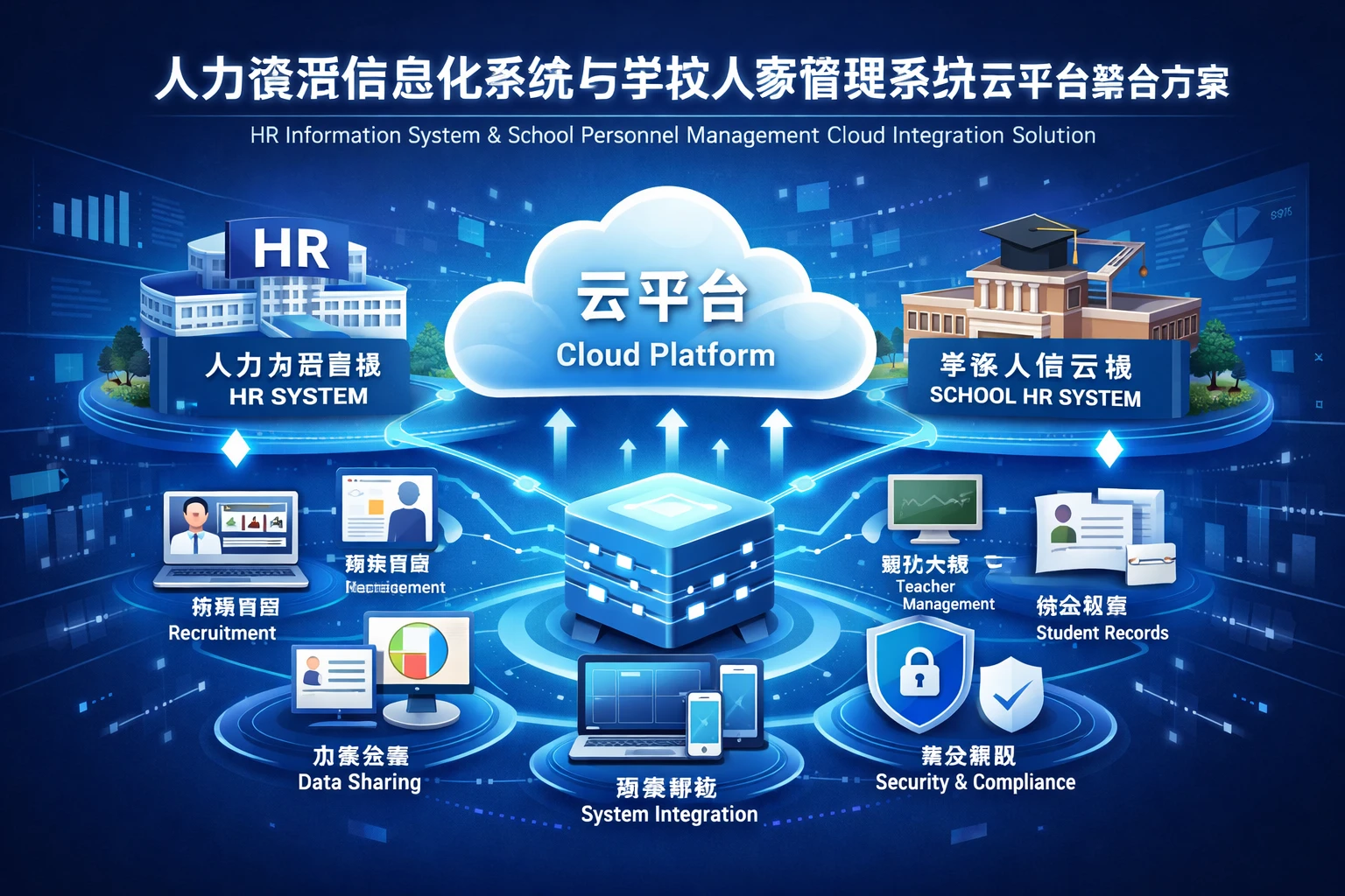 人力资源信息化系统与学校人事管理系统的云平台整合方案