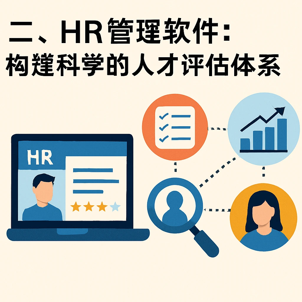二、HR管理软件:构建科学的人才评估体系