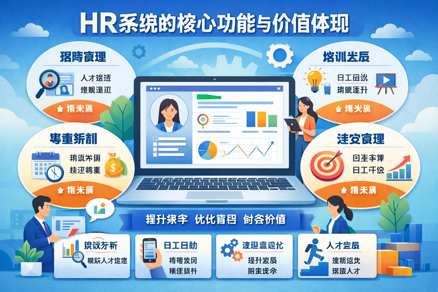 HR系统的核心功能与价值体现