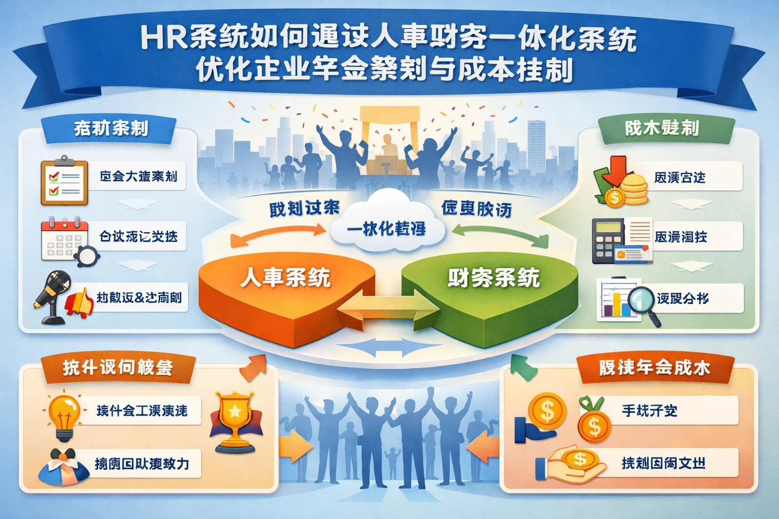 HR系统如何通过人事财务一体化系统优化企业年会策划与成本控制