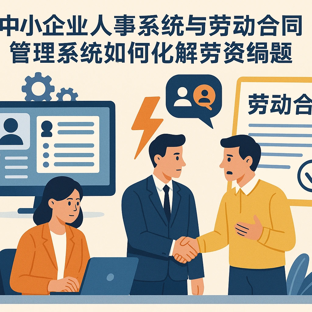 中小企业人事系统与劳动合同管理系统如何化解劳资纠纷难题
