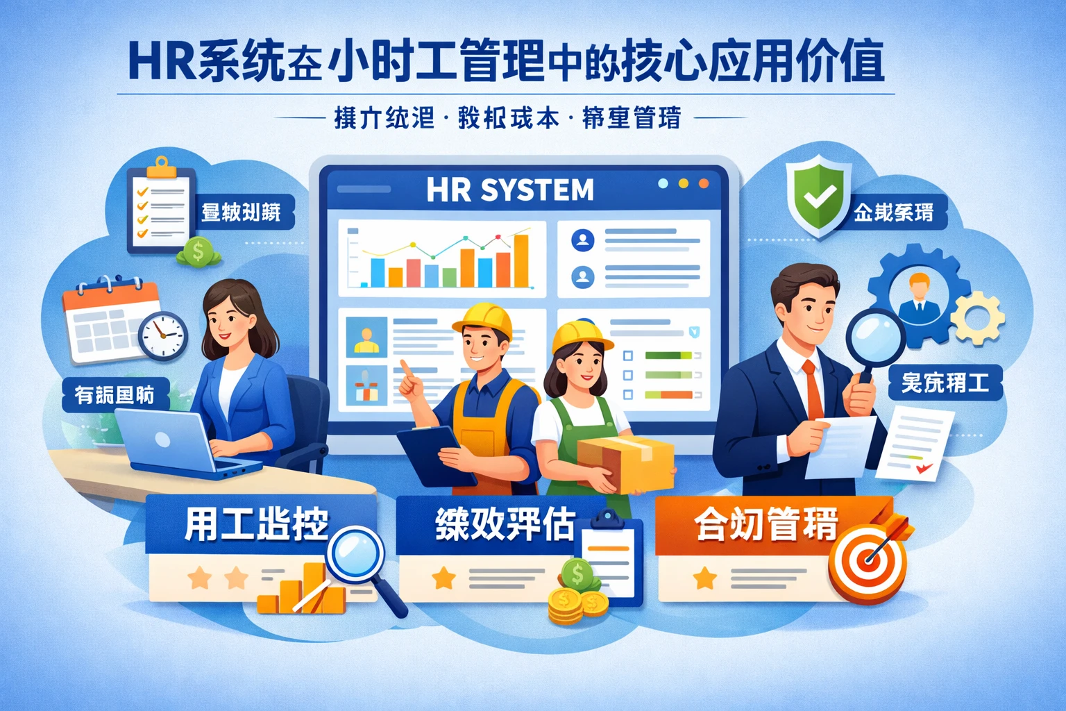 HR系统在小时工管理中的核心应用价值