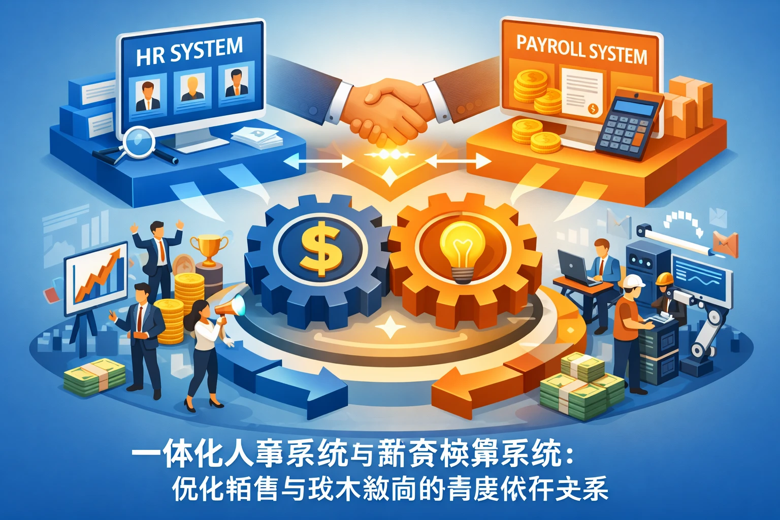 一体化人事系统与薪资核算系统：优化销售与技术激励的高度依存关系