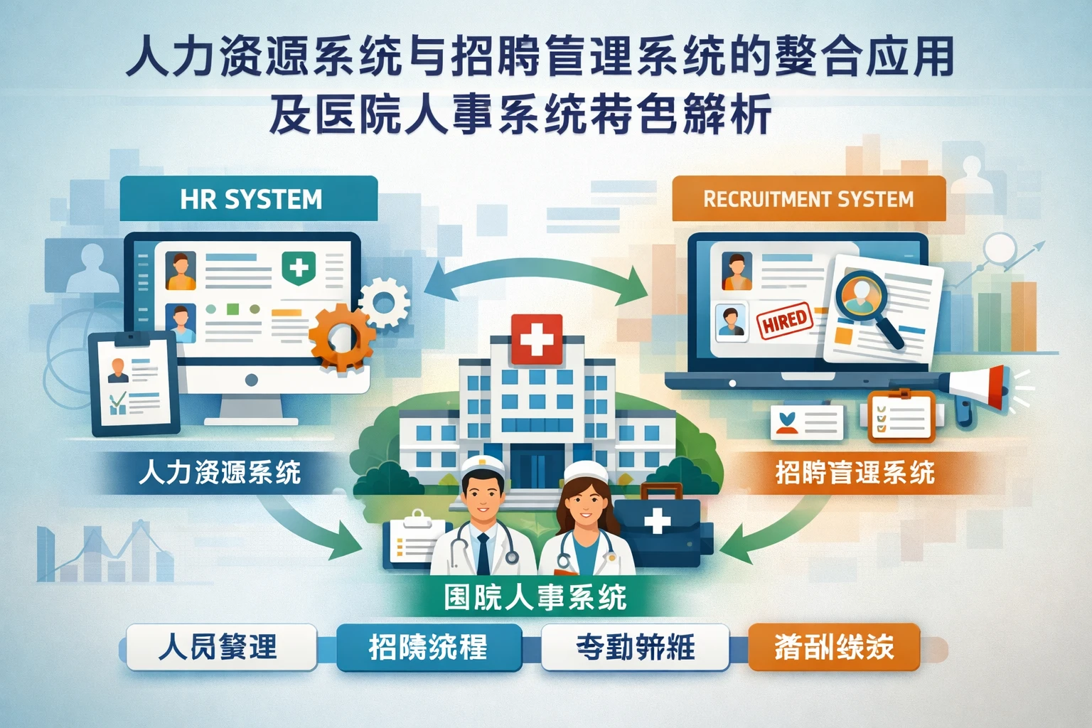 人力资源系统与招聘管理系统的整合应用及医院人事系统特色解析