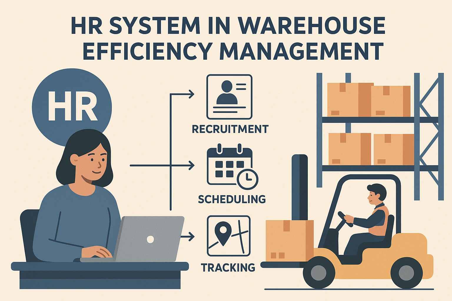 人力资源系统在仓储效率管理中的基础作用