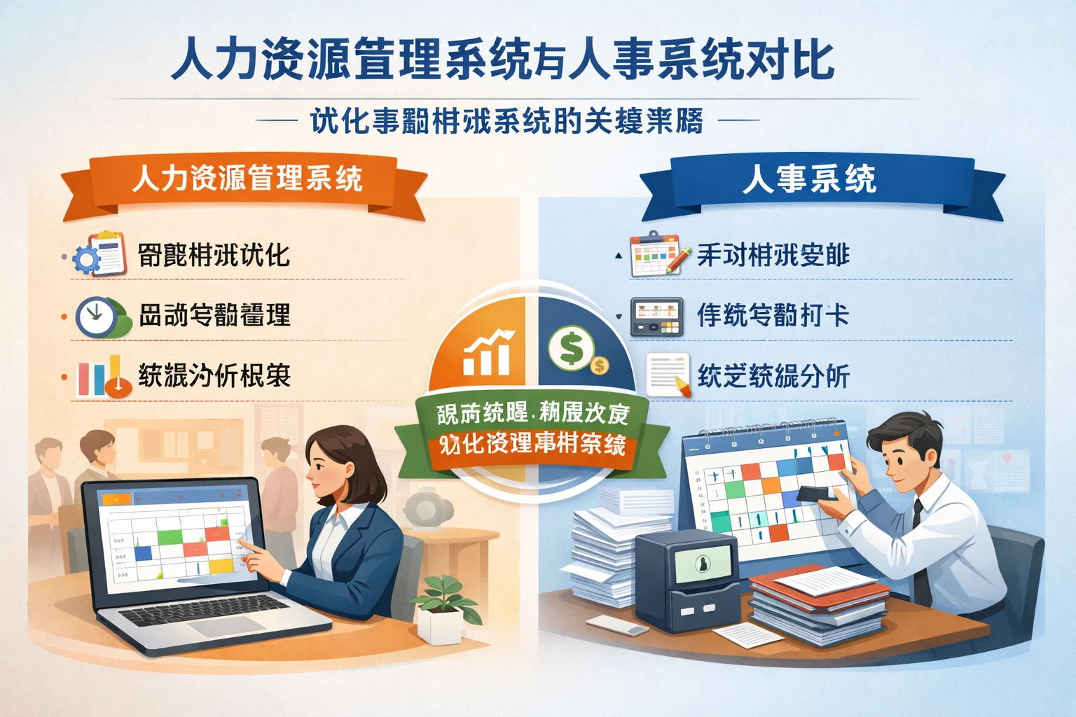 人力资源管理系统与人事系统对比:优化考勤排班系统的关键策略