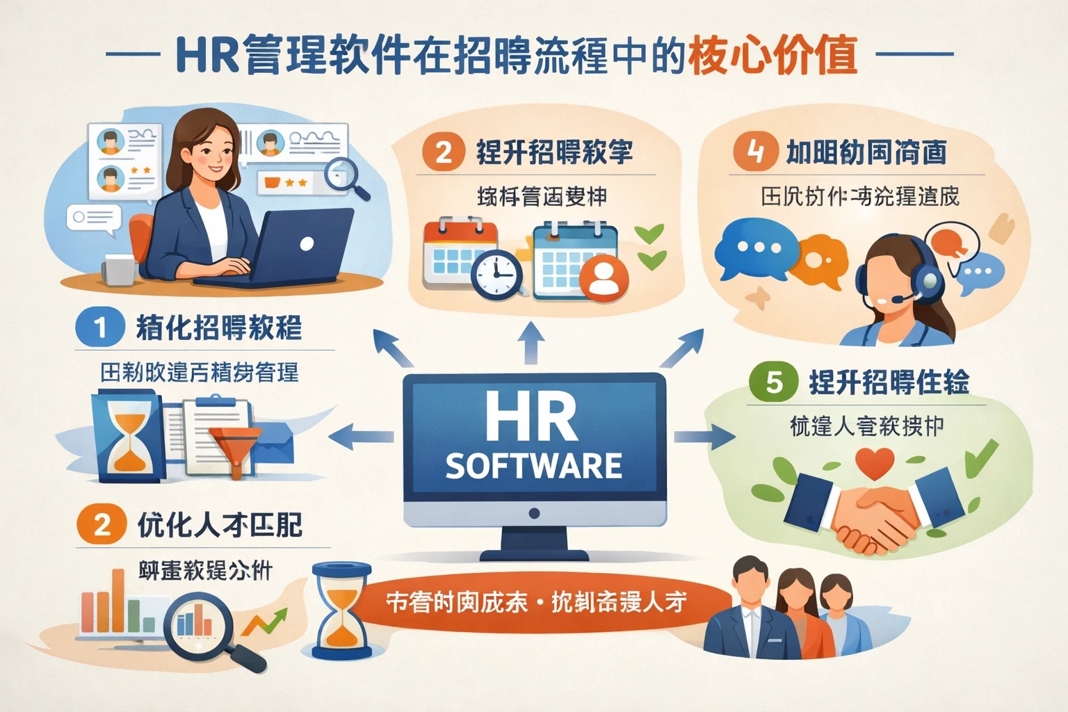 HR管理软件在招聘流程中的核心价值