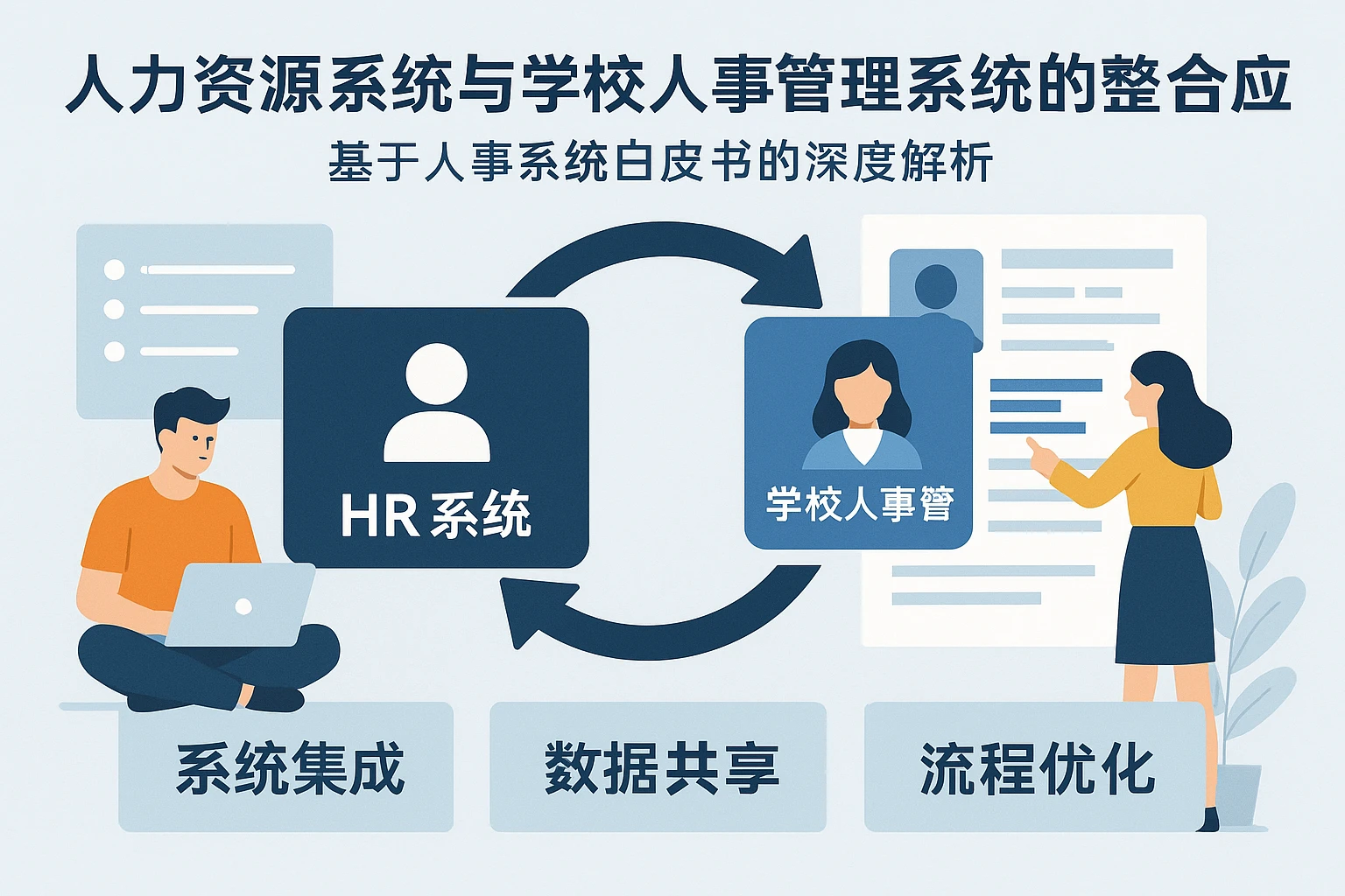 人力资源系统与学校人事管理系统的整合应用：基于人事系统白皮书的深度解析