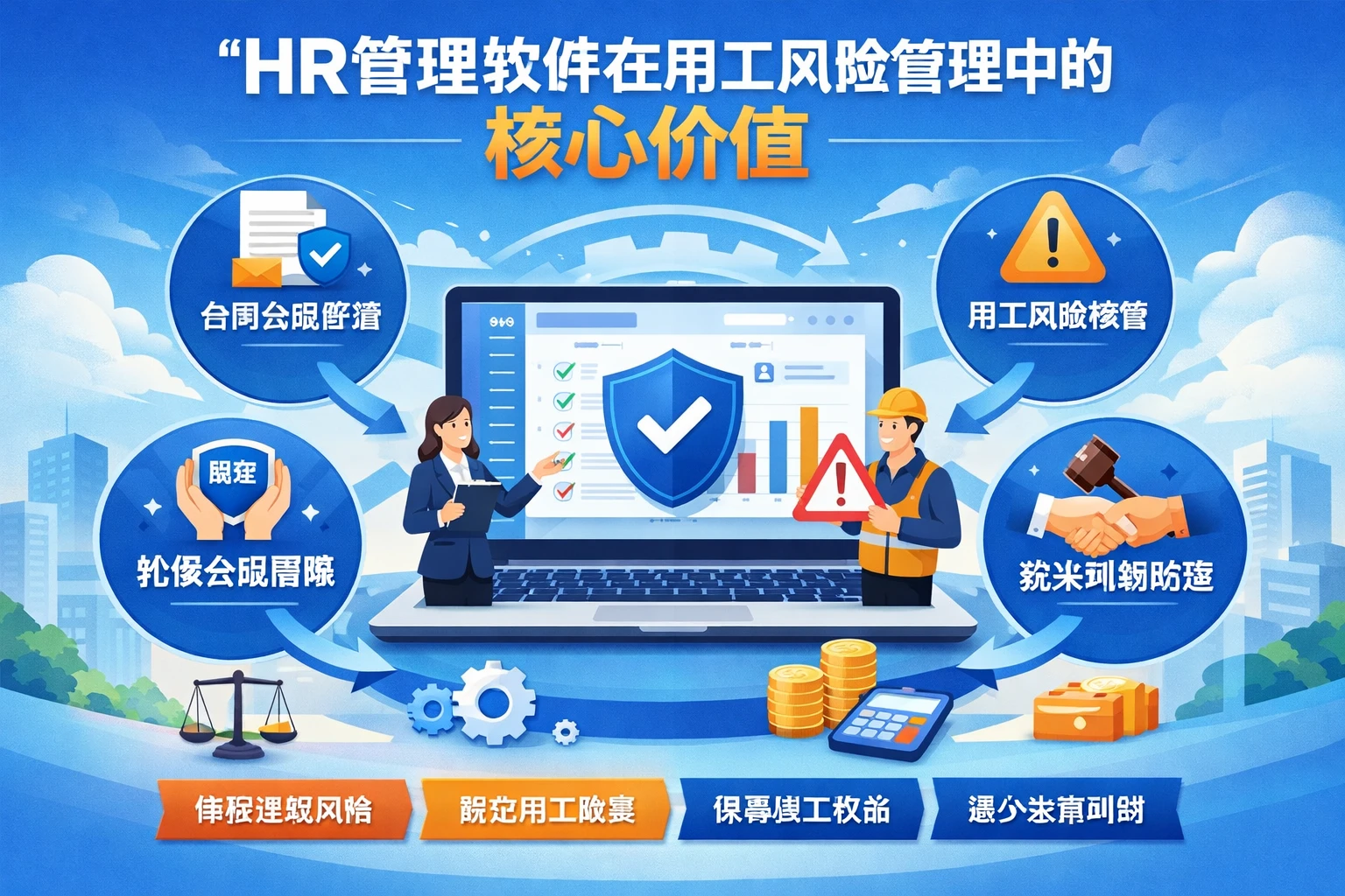 HR管理软件在用工风险管理中的核心价值