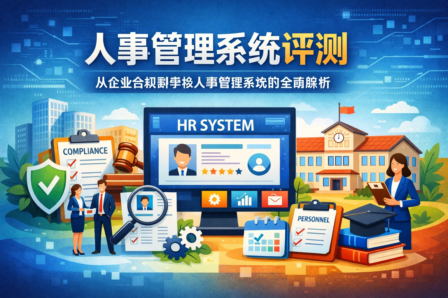人事管理系统评测：从企业合规到学校人事管理系统的全面解析