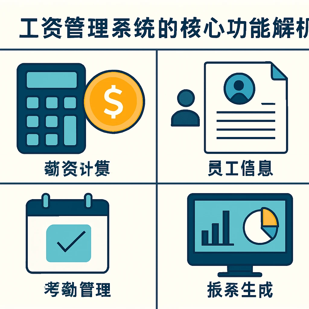 工资管理系统的核心功能解析