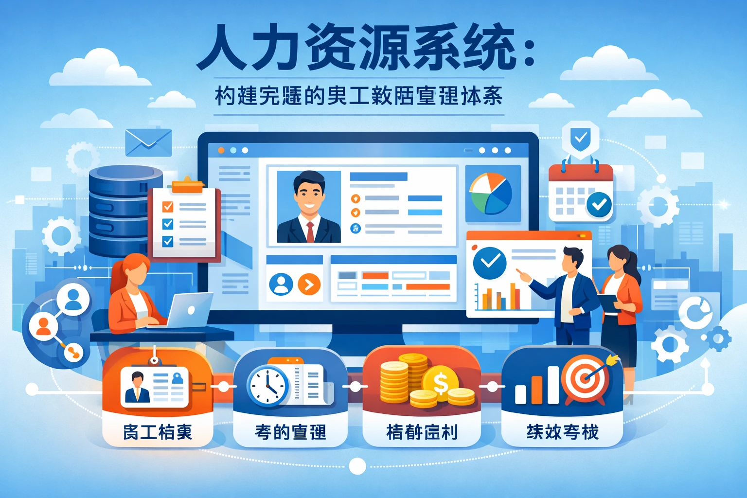 人力资源系统：构建完整的员工数据管理体系
