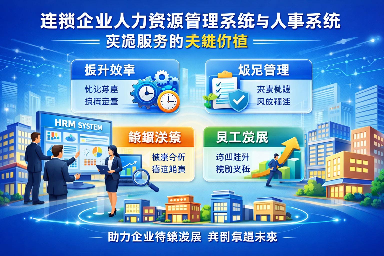 连锁企业人力资源管理系统与人事系统实施服务的关键价值