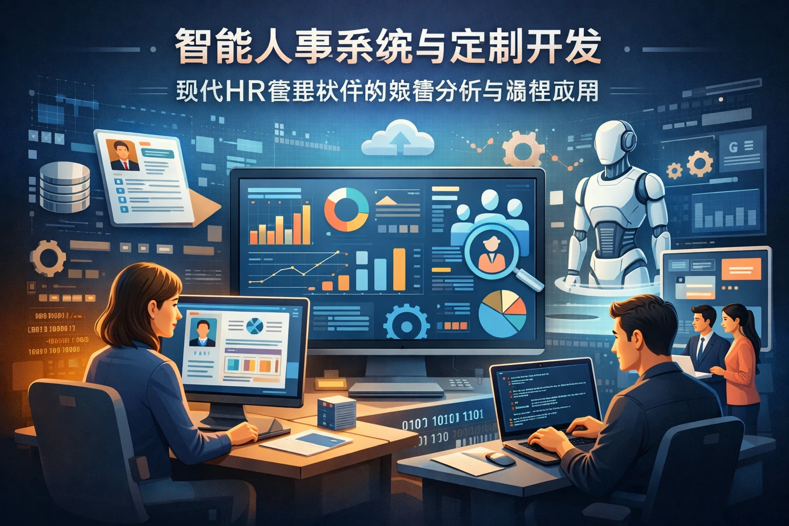 智能人事系统与定制开发：现代HR管理软件的数据分析与编程应用