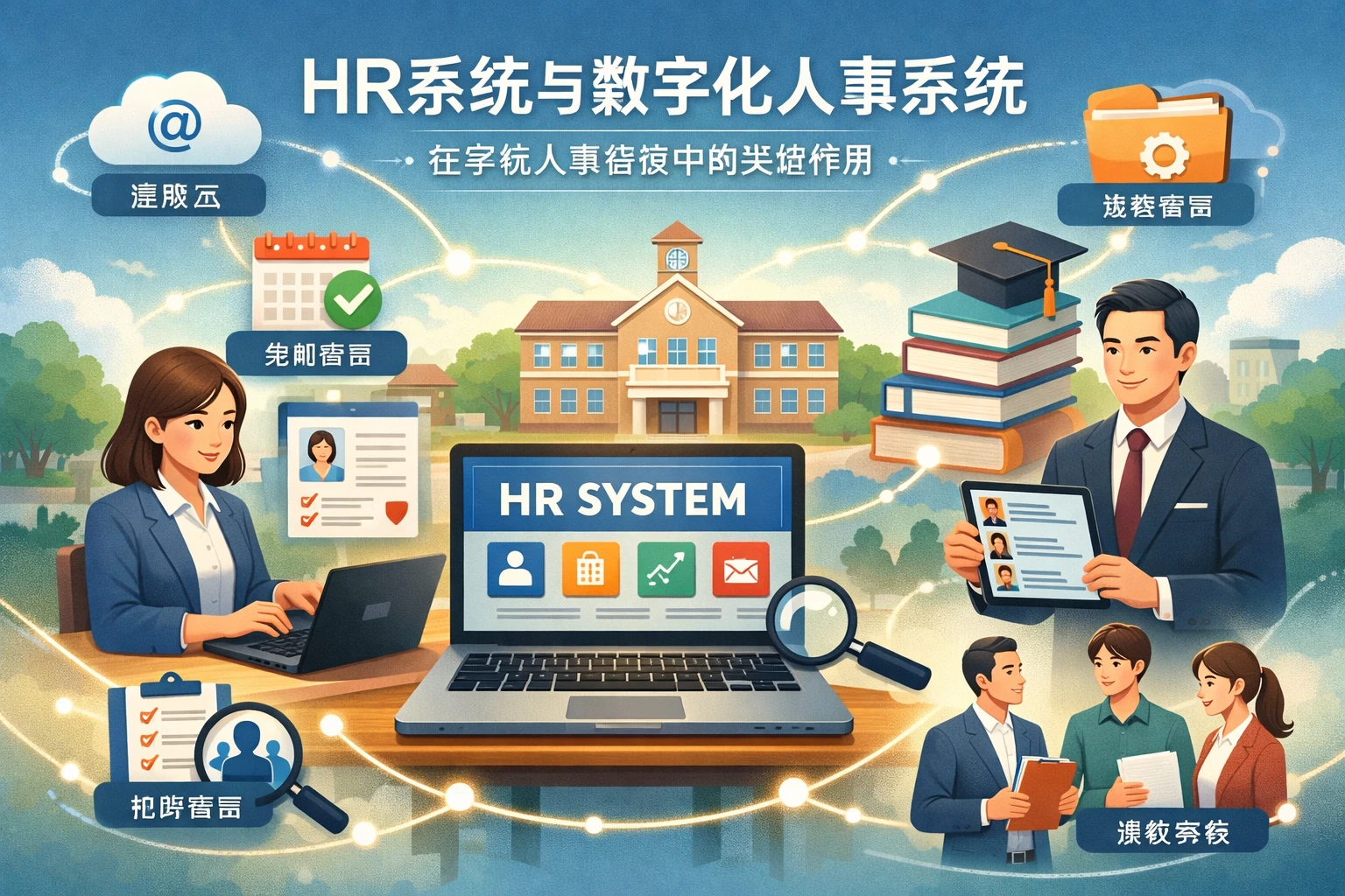 HR系统与数字化人事系统在学校人事管理中的关键作用