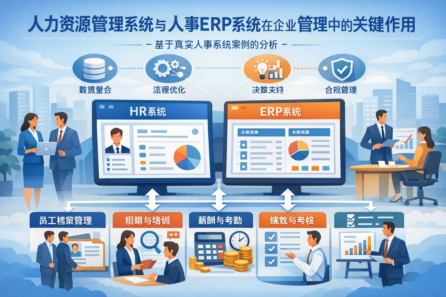 人力资源管理系统与人事ERP系统在企业管理中的关键作用 - 基于真实人事系统案例的分析