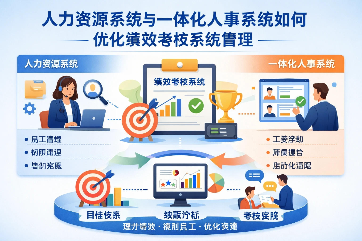 人力资源系统与一体化人事系统如何优化绩效考核系统管理