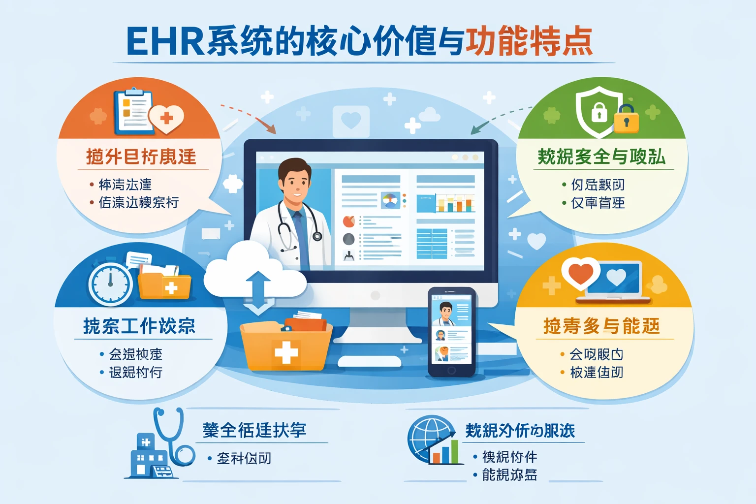 EHR系统的核心价值与功能特点