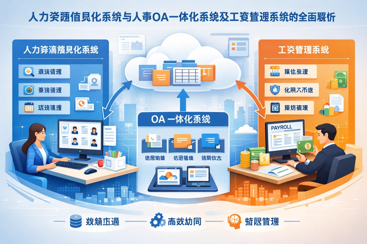 人力资源信息化系统与人事OA一体化系统及工资管理系统的全面解析