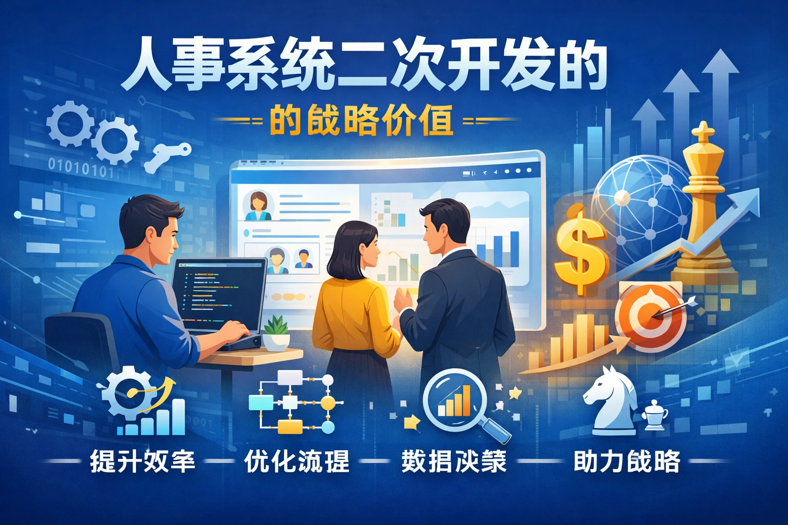 人事系统二次开发的战略价值