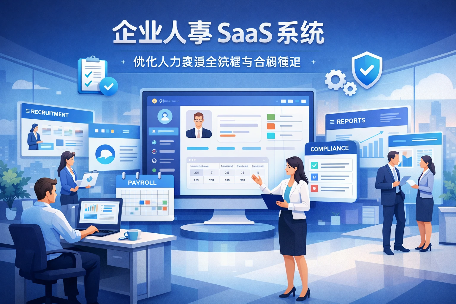 现代企业人事SaaS系统：优化人力资源全流程与合规管理的ehr系统解决方案