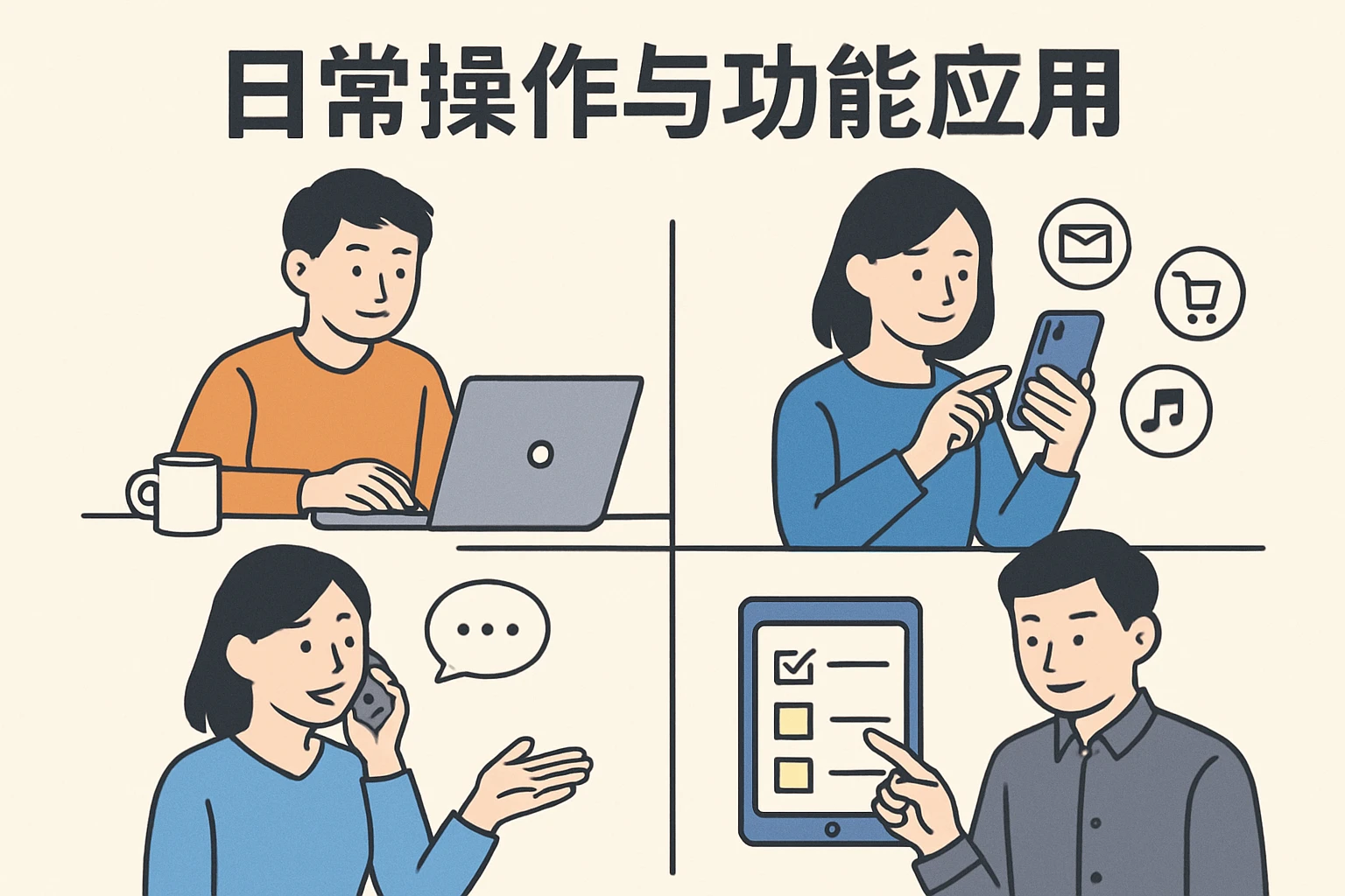 日常操作与功能应用