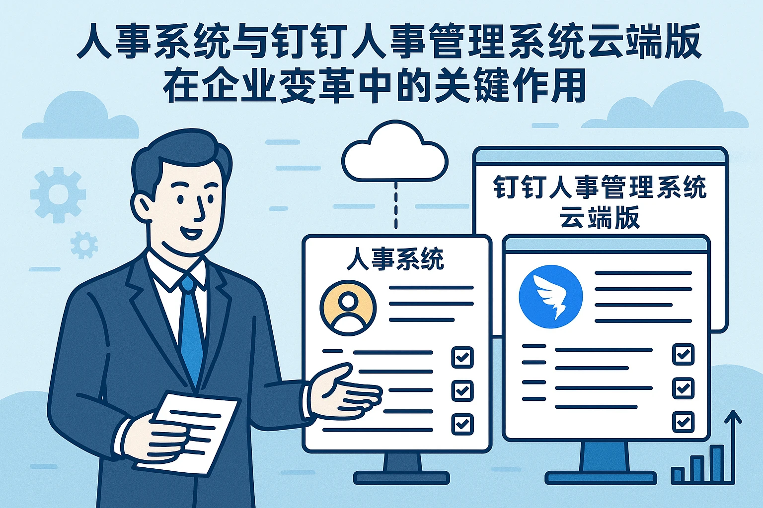 人事系统与钉钉人事管理系统云端版在企业变革中的关键作用