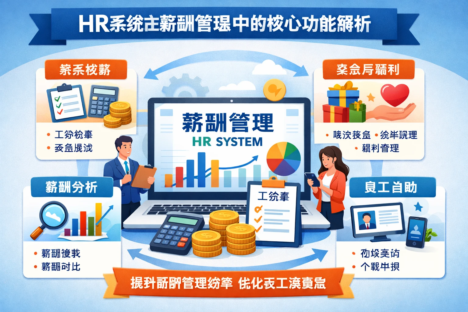 HR系统在薪酬管理中的核心功能解析