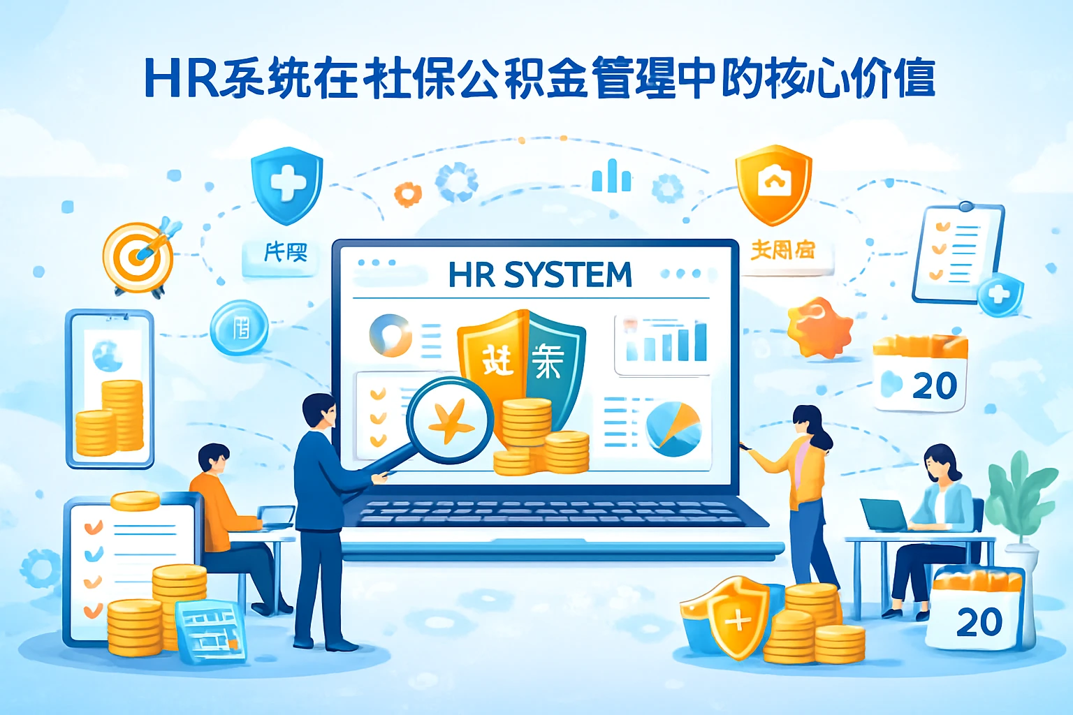 HR系统在社保公积金管理中的核心价值