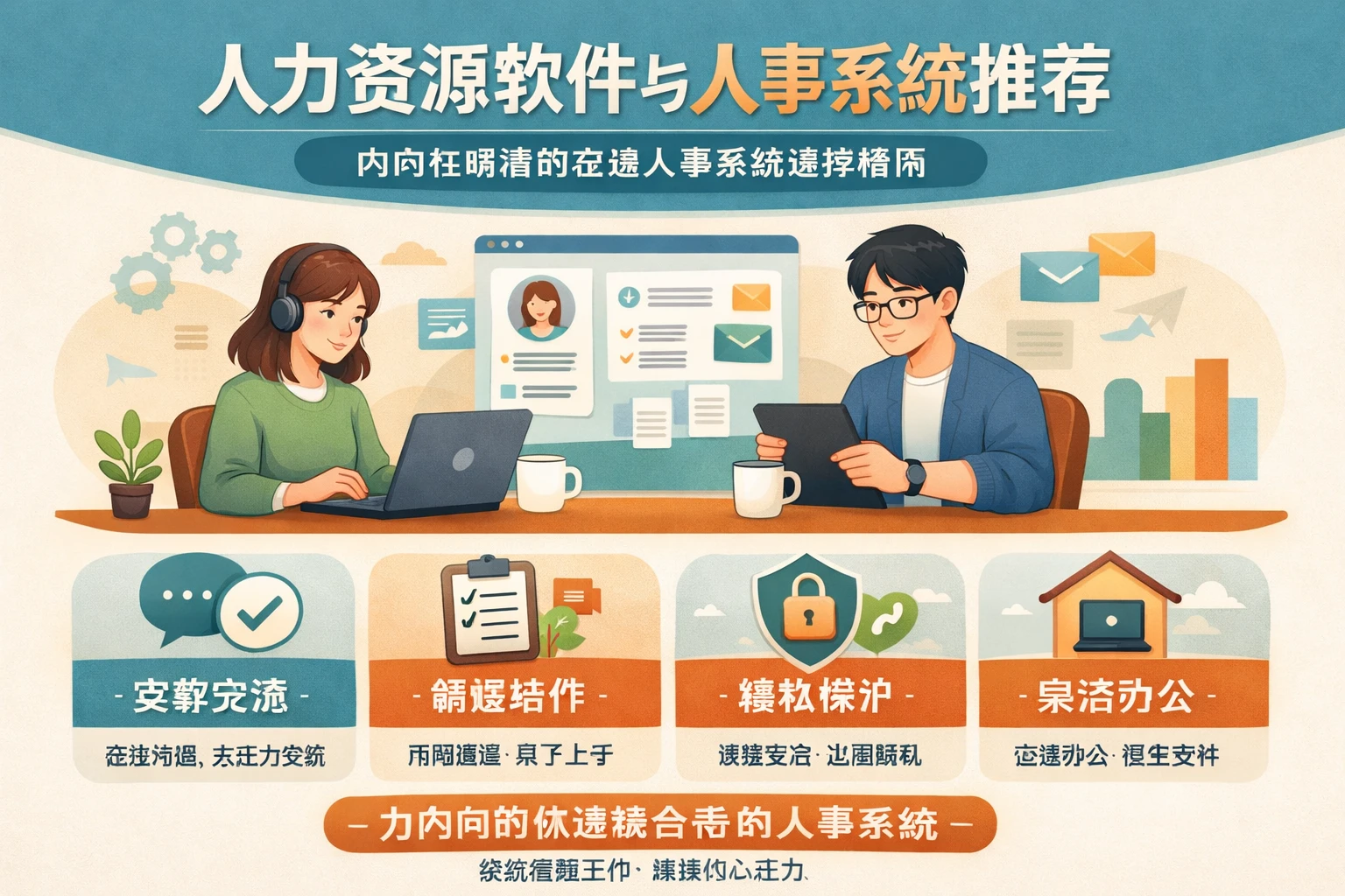 人力资源软件与人事系统推荐:内向性格者的在线人事系统选择指南