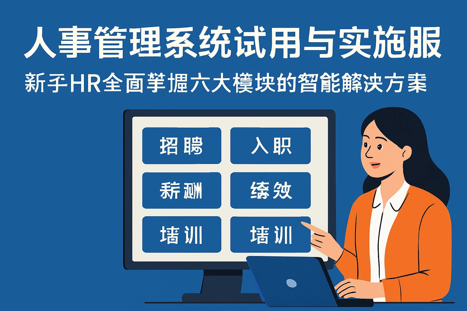 人事管理系统试用与实施服务：新手HR全面掌握六大模块的智能解决方案