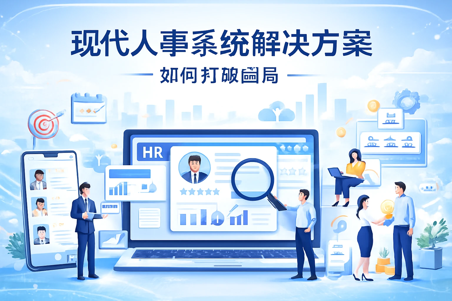 现代人事系统解决方案如何打破困局