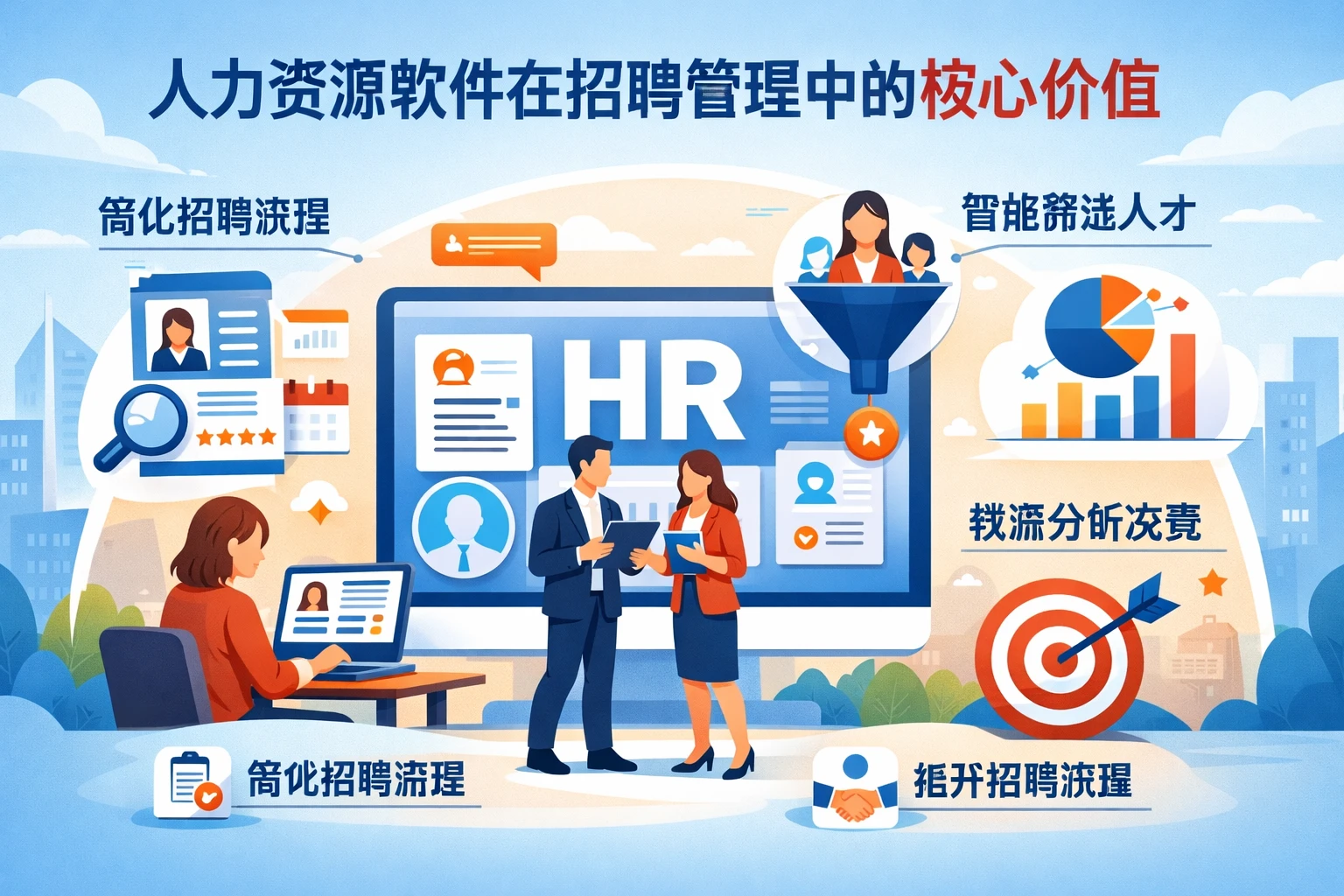 人力资源软件在招聘管理中的核心价值