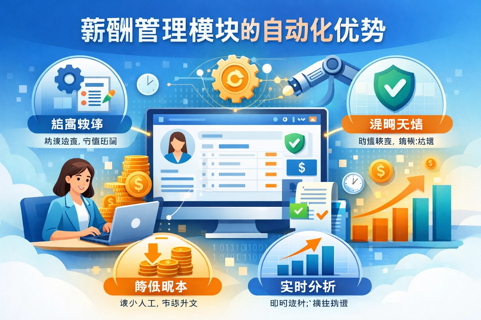 薪酬管理模块的自动化优势