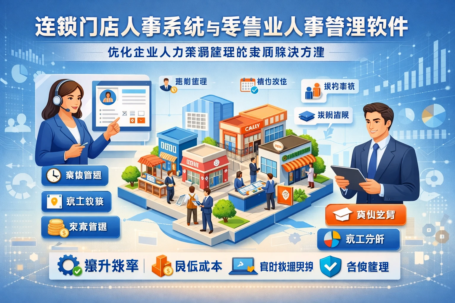 连锁门店人事系统与零售业人事管理软件：优化企业人力资源管理的全面解决方案