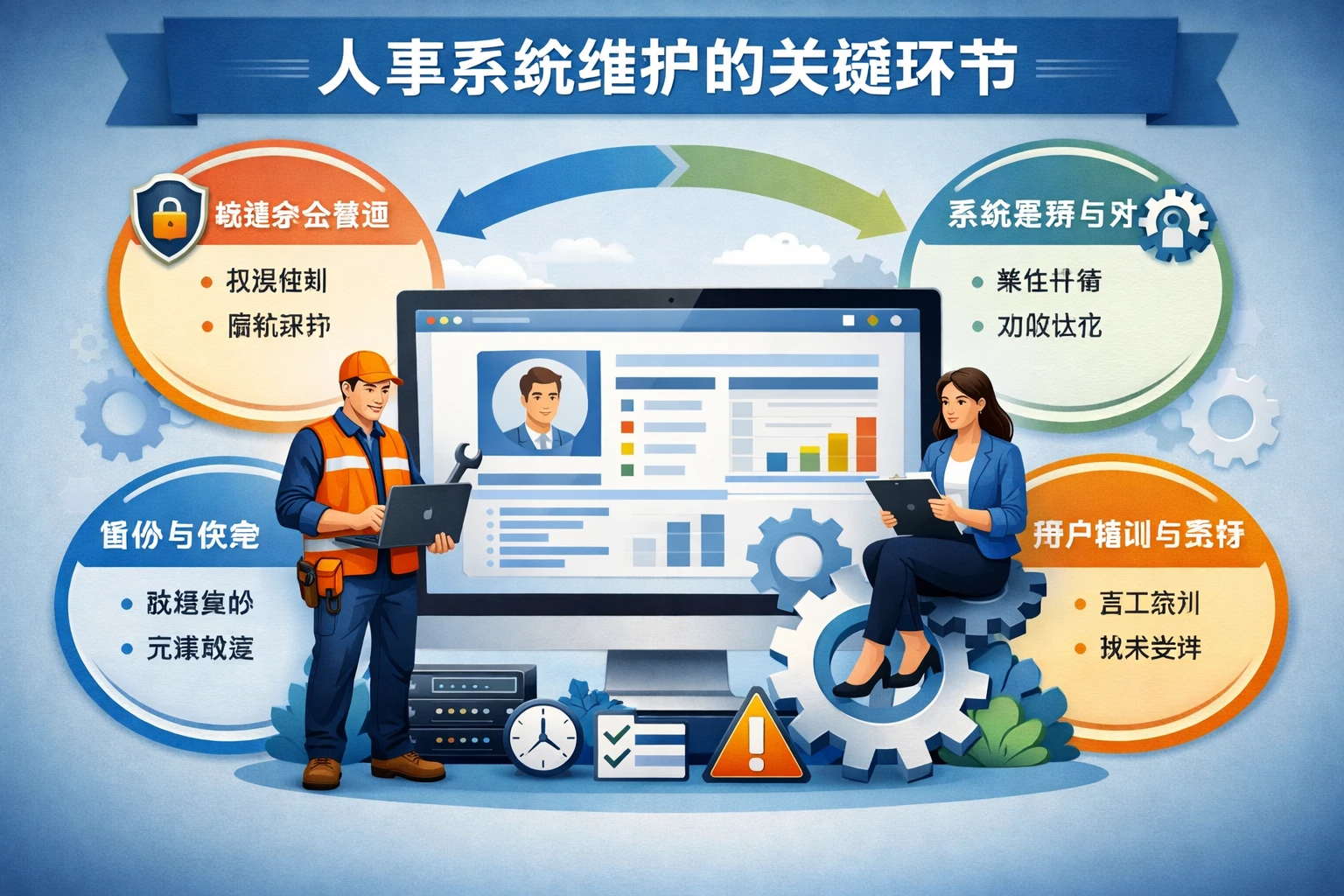 人事系统维护的关键环节