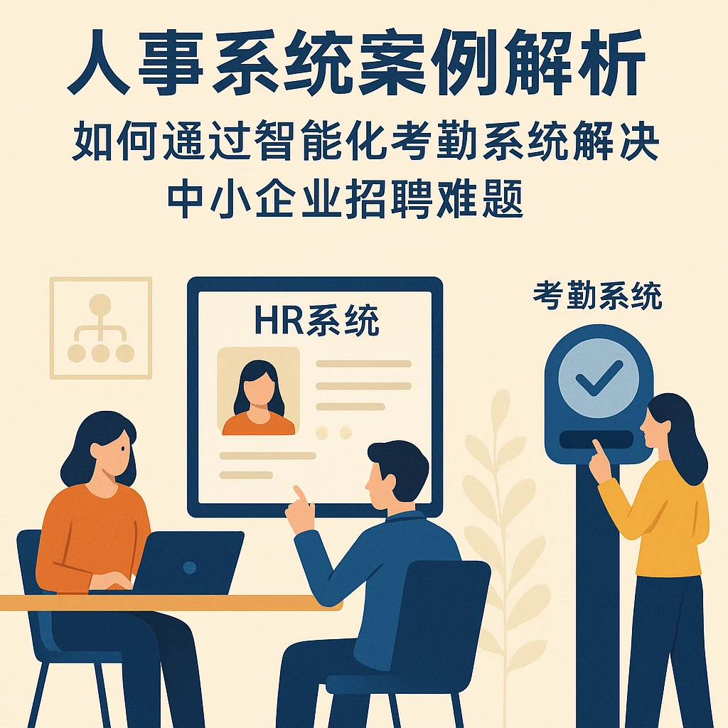 人事系统案例解析：如何通过智能化考勤系统解决中小企业招聘难题