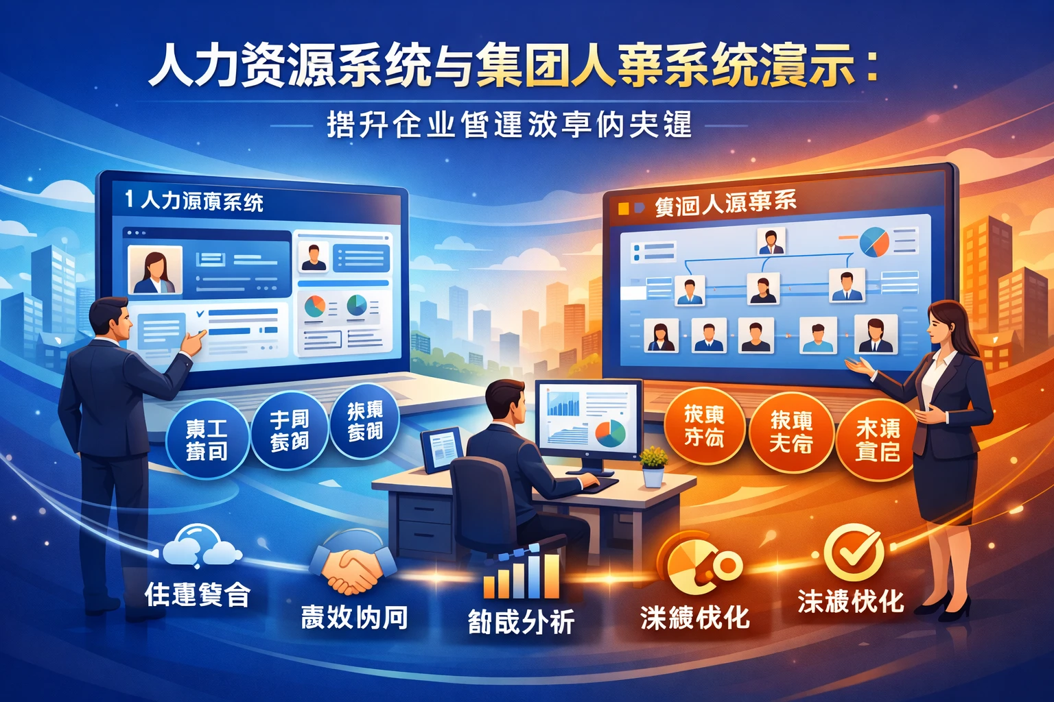 人力资源系统与集团人事系统演示：提升企业管理效率的关键