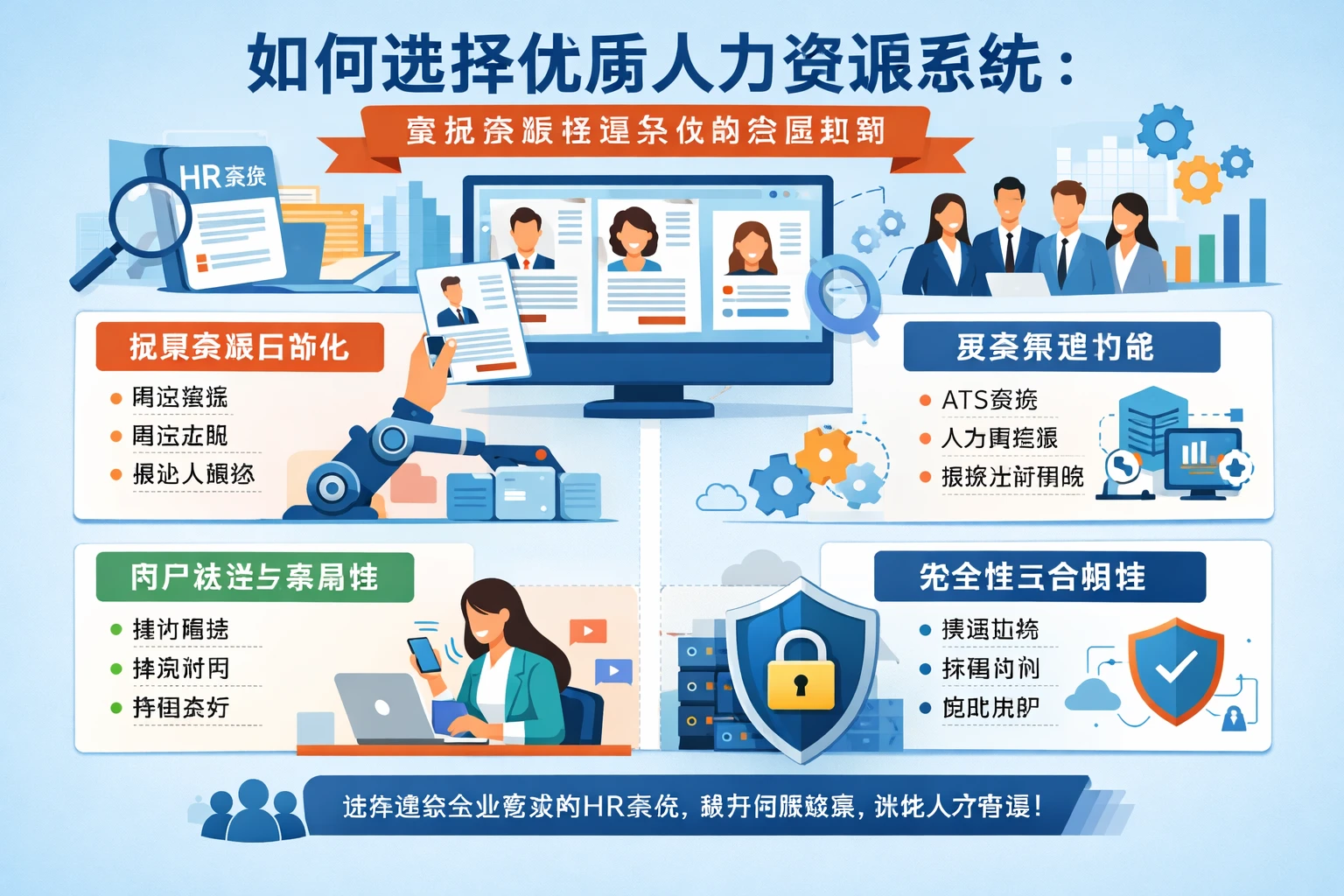 如何选择优质人力资源系统：集成招聘管理系统的全面指南